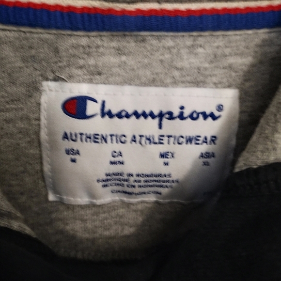 Champion Black and Gray Sweatshirt with Sporty Design - Picture 5 of 8
